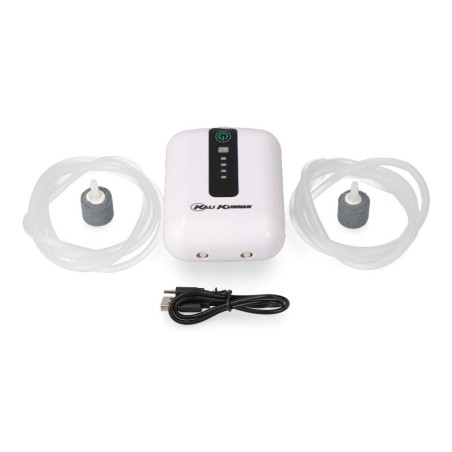 Oxigenador com 2 saídas de 1,5 w, 35 horas