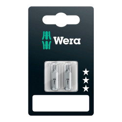 Pontas pozidrive pz2 x 25 mm, 2 un