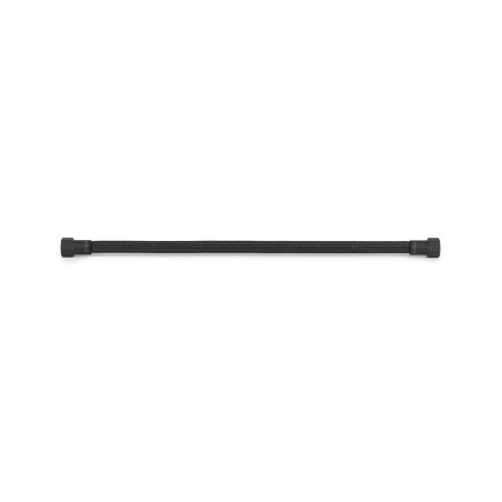 Mangueira flexível preta de 30 cm de altura - 3/8 pol