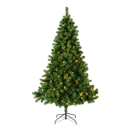 Árvore de natal para uso interno, tipo pinheiro imperial com led, ø117 x 180 cm