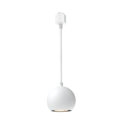 Luminária de teto easylink, suspensa, colby gu10, branca, ø100 x 1360 mm