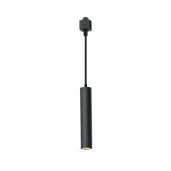 Candeeiro de teto suspenso easylink, paxie gu10, preto, ø60 x 1550 mm