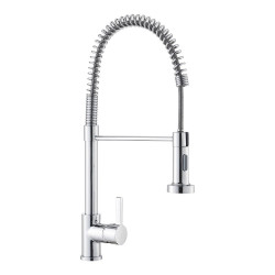 Misturadora monocomando de cozinha, caño alto, série pantón