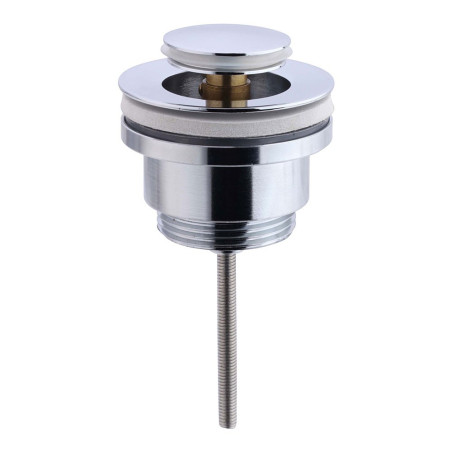 Válvula pequena tipo click-clack com rosca 1 ¼ pol, ø63 x 50 mm