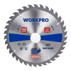 Lâmina de serra circular tct para madeira, profissional, ø150 x 22,2 mm x 48 dentes