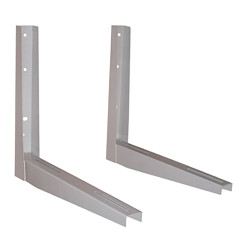 Suporte para ar condicionado em aço galvanizado, 50 x 50 x 5 cm, 1,5 mm de espessura.