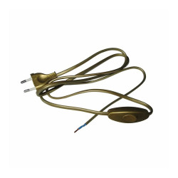 Conexão elétrica com interruptor manual lfm 275/100-50 dourado
