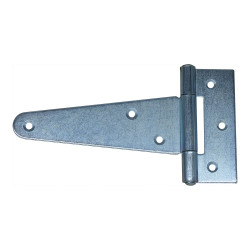 Dobradiça t, 200 x 110 mm, ferro zincado