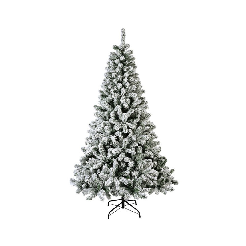 Árvore de natal monarca nevada ø126x210cm.