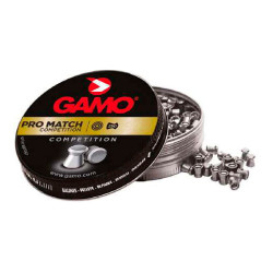 Chumbos pro match competition, calibre 4,5 mm (.177), 0,49 g (7,56 gr), 250 unidades