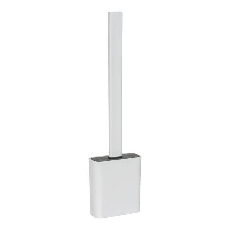 Porta-escova de vaso sanitário zalana, branco, 9,8 x 4 x 35,5 cm