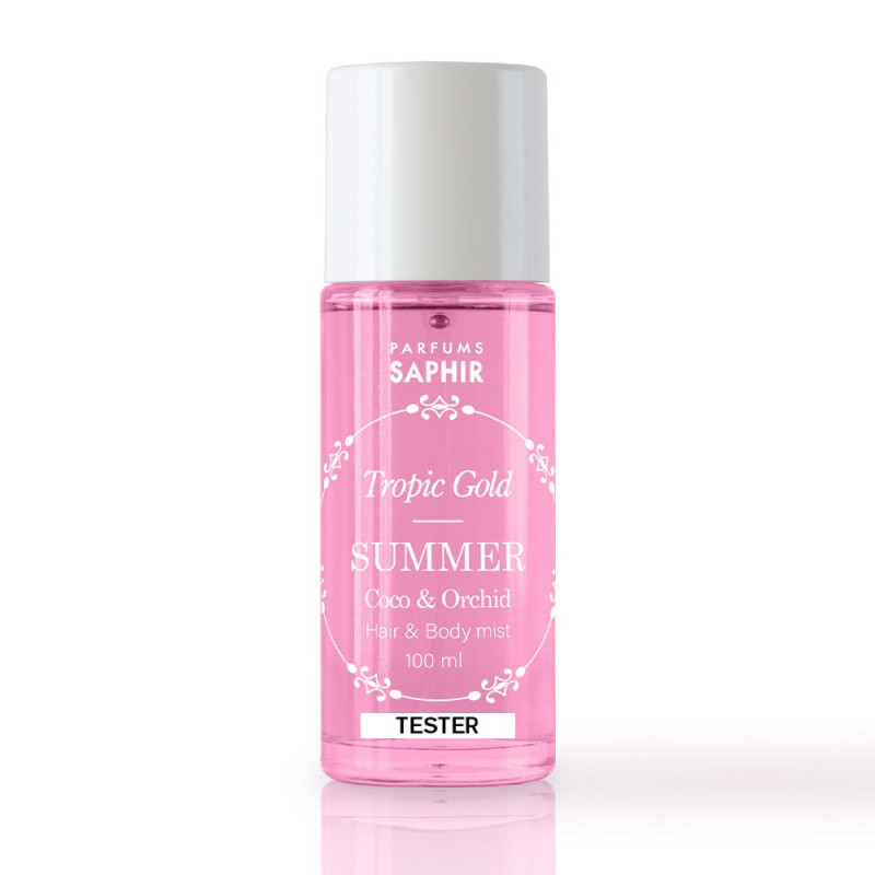 Tester hair&body mist, summer, coco&orchid, 100 ml