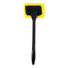 Limpador de janelas de microfibra, 140 x 395 x 28 mm