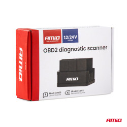 Interface de Diagnóstico para Scanner AMiO OBD2 BT PIC25K80 DC24K AMIO