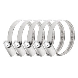 Abraçadeira Sem-Fim (Serflex) 5 peças 32–50 mm / 9 mm W2 AMIO