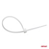 Abraçadeiras de nylon brancas 4,8×200mm, pacote com 100 unidades. AMIO-04310