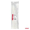 Abraçadeiras de Nylon Brancas 4,8×350mm 100 un AMIO