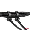 Abraçadeiras de Nylon Pretas 2,5×150mm 100 un AMIO