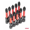 Conjunto de Bits Torsion PH2 1/4" 50mm 10 pç AMIO