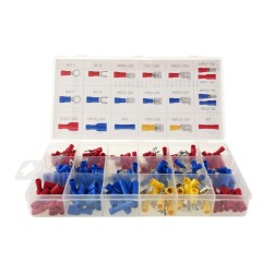 Conjunto de Conectores de Terminais Elétricos com 250 pc AMIO