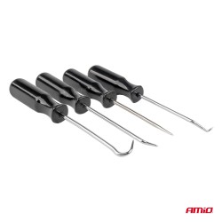 Conjunto de Picareta e Gancho de Punho com 4 pç AMIO