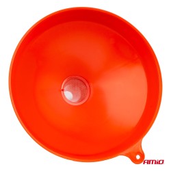 Funil para Combustível Líquido Gasolina Grande Rígido 25 cm AMIO