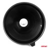Funil Universal de Plástico Preto para Combustível Líquido e Água 30 cm AMIO