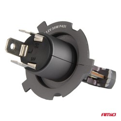 Kit 2 Lâmpadas LED Automotivas HYBRID Série H4 H19 6000K Canbus 60W AMIO