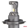 Kit 2 Lâmpadas LED Automotivas HYBRID Série H4 H19 6000K Canbus 60W AMIO