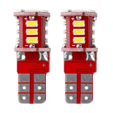 Kit 2 Lâmpadas LED STANDARD T10 W5W 21xSMD 3014 12V AMIO