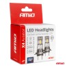 Kit 2 Lâmpadas LED X4 Aviator Series para Carro H7/H18 6500K Canbus AMIO
