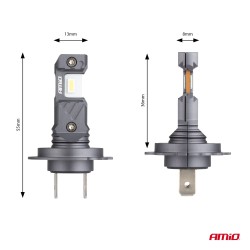 Kit Conversão Led Série Hybrid H7 12v 60w Canbus Amio