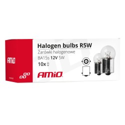 Lâmpada 12V 5W BA15S Caixa de 10 Unidades Amio