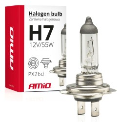 Lâmpada H7 12V 55W PX 26d Filtro UV Amio