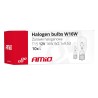 Lâmpadas Halógenas W16W T15 16W W2.1x9.5d 12V 10 un (E4) AMIO