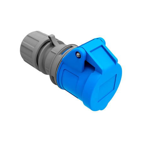 Cetac 2p+t azul 16a 230v~ ip44 base aérea (embalada)