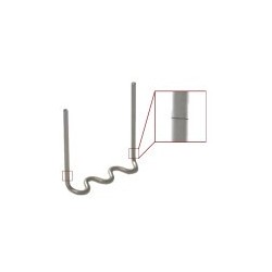 Grampo Soldar plástico 0,7mm "U" Pré Cortado (saco 100 unidades)