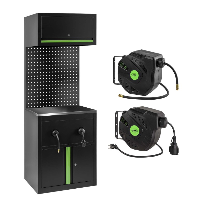 CONJUNTO DE MÓVEIS MODULARES (9 PCS) - EXTENSÃO DE ARMÁRIO PARA ENROLADORES