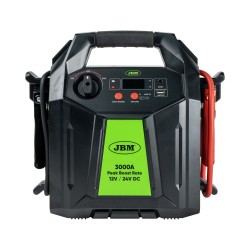 ARRANCADOR DE VEÍCULOS MULTIFUNÇÕES COM ECRÃ DIGITAL E BATERIAS DE LÍTIO DE 48.000MAH – 12V/24V