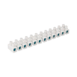 Régua de junção de 16mm homologada branca (embalada) edm
