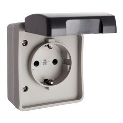 Tomada t/tl estanque ip44 edm 16a 250v