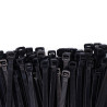 ABRAÇADEIRAS PRETA 300x7,6mm (SACO 100 unid.) NYLON DE ALTA QUALIDADE