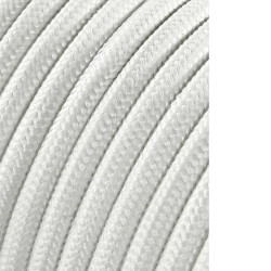 Carretel de cabo cordão tubular h03vv-f 2 x 0,75 mm branco, 25 m