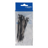 ABRAÇADEIRAS PRETAS 100x2,5mm NYLON DE ALTA QUALIDADE (BLISTER 25 unid.)