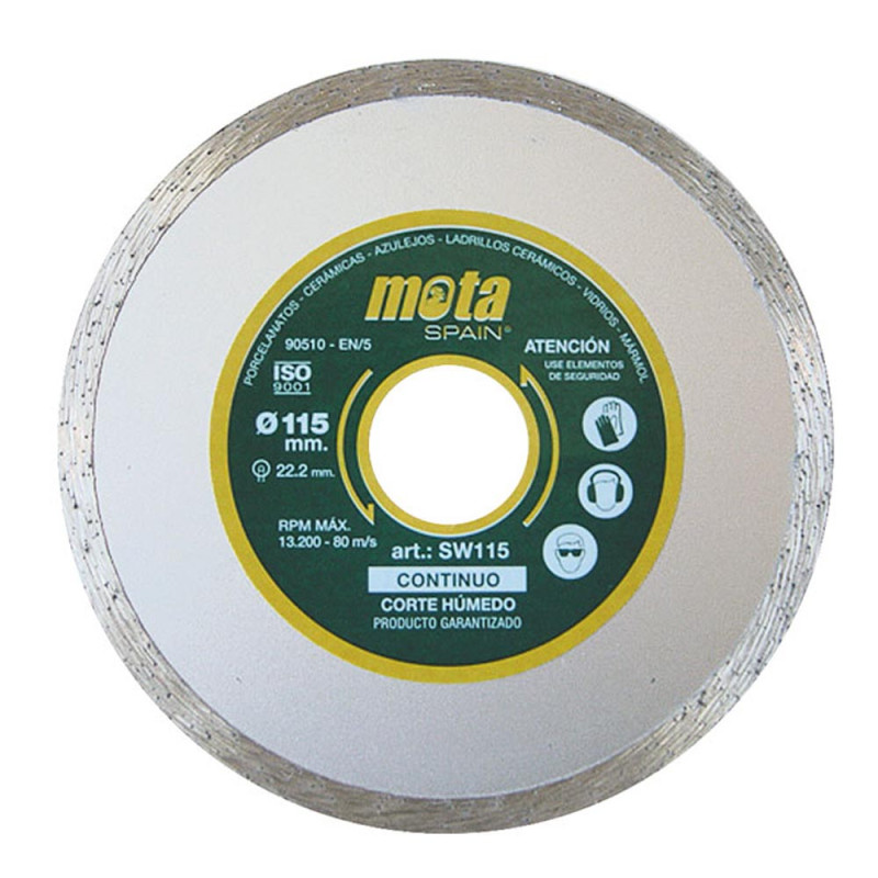 Disco diamante liso humido ø230 mm clp18