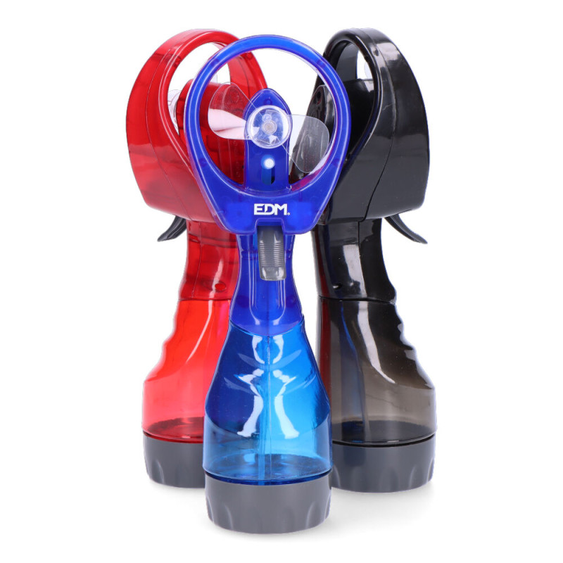 Ventoinha com pulverização de água 2 pilhas aa (não incluídas) edm cores / modelos sortidos