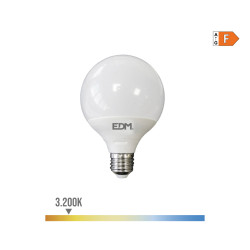 Lâmpada globo led ø125x160mm e27 15w 1521lm 3200k luz quente edm