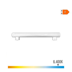 Lâmpada led linestra 2 casquilho s14s 7w 750lm 6400k luz fria 300x30x47mm edm