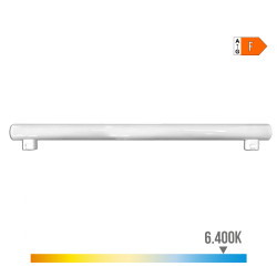 Lâmpada led linestra 2 casquilhos s14s 9w 950lm 6400k luz fria 500x30x47mm edm