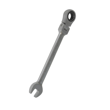 Chave combinada com catrava (chave boca + roquete) articulada 18mm ew418 mota